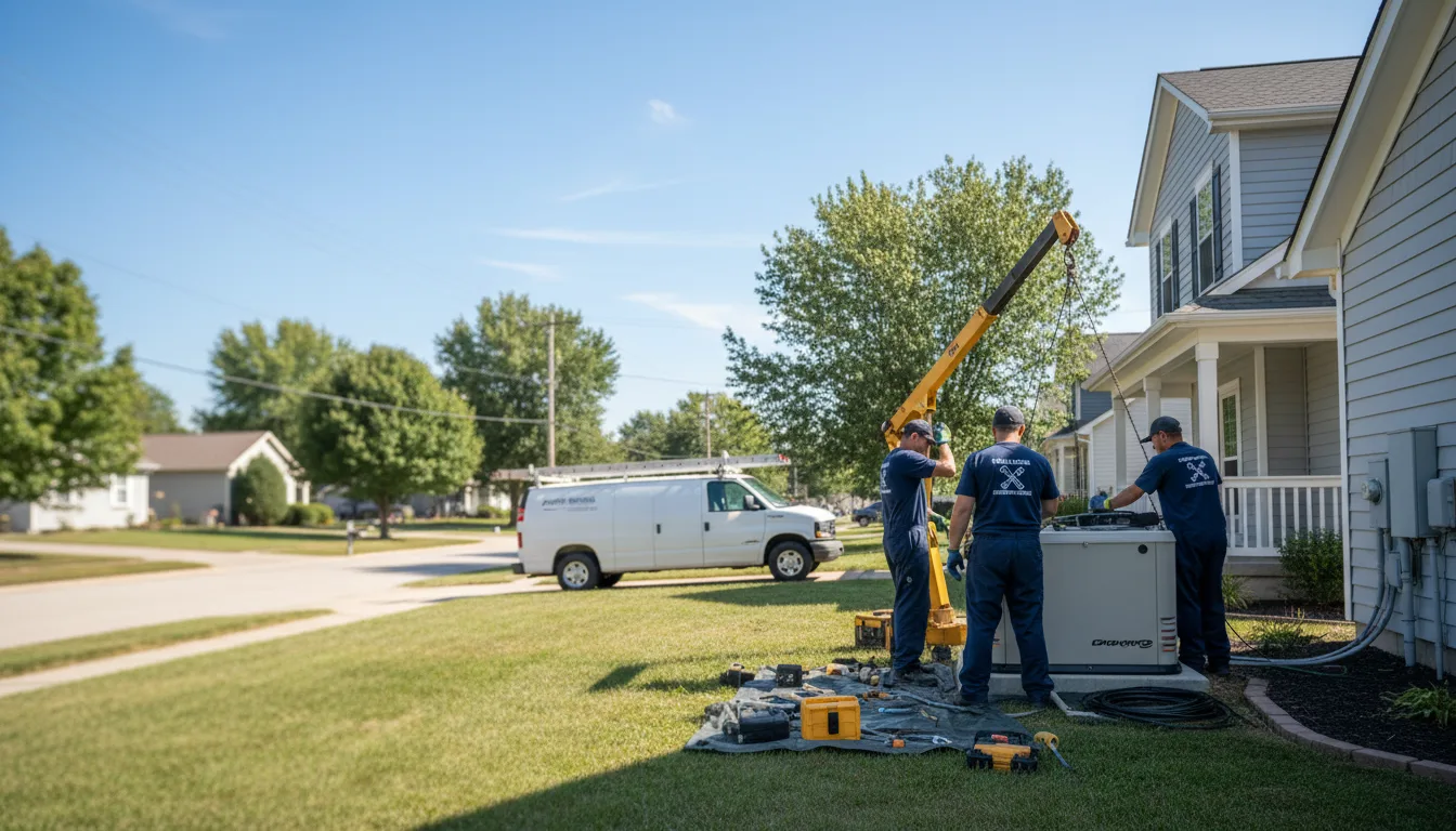Generator Installation in Mapleton, IL near me